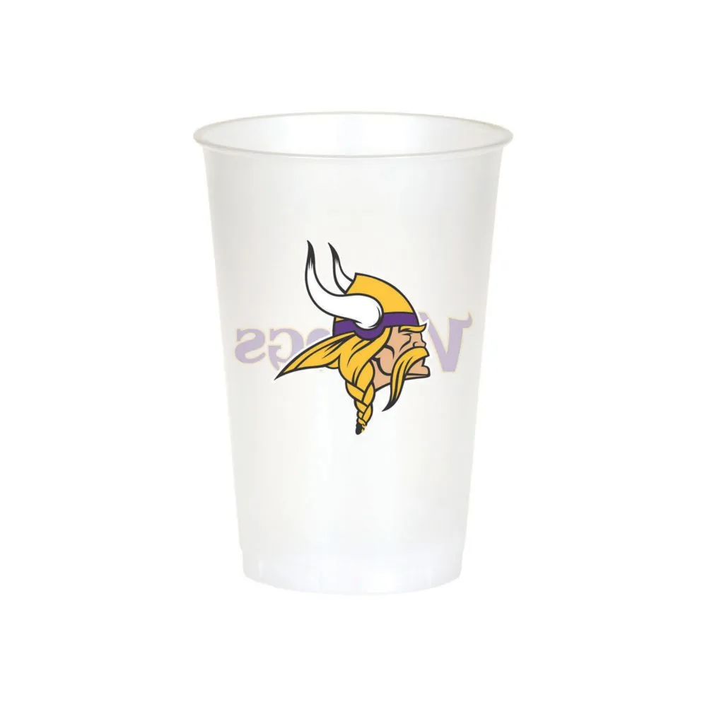 NFL Minnesota Vikings Plastic Cups - 24 Ct.