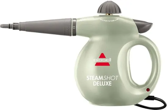 BISSELL - Steam Shot Handheld Steam Cleaner & Sanitizer - Pearl wasabi