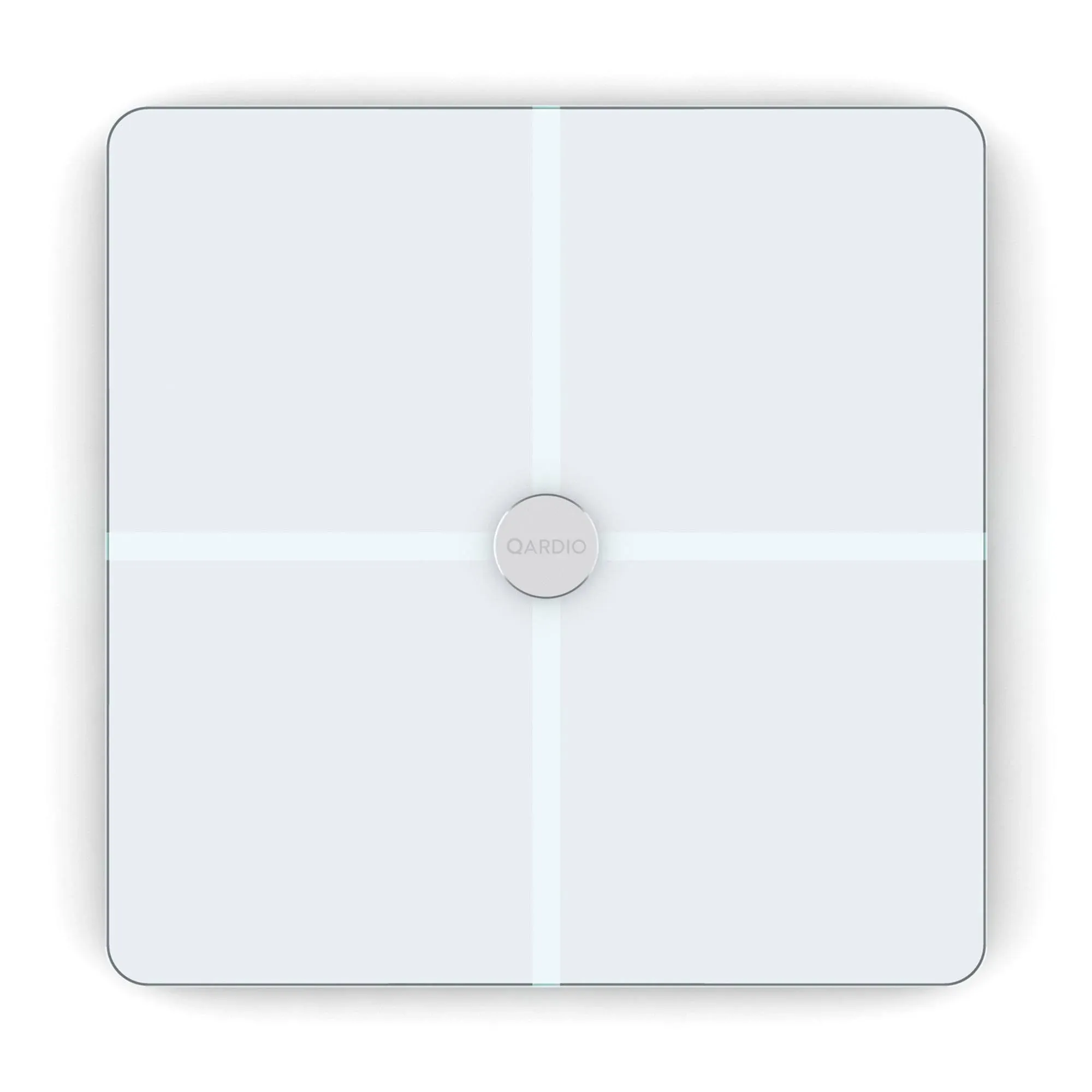 QardioBase X Smart WiFi Scale and Full Body Composition 12 Fitness Indicators Analyzer. App-Enabled for iOS, Android, iPad, Apple Health. Athlete, Pregnancy and Multi-User Modes.