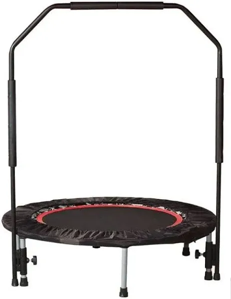 Trampoline with Workout DVD & Stabilizing Bar