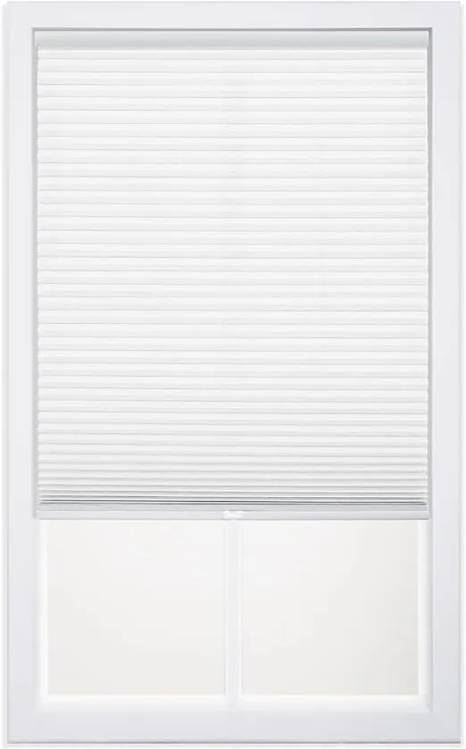 Linen Cordless Light Filtering Polyester Cellular Shades - 22 in. W x 48 in. L