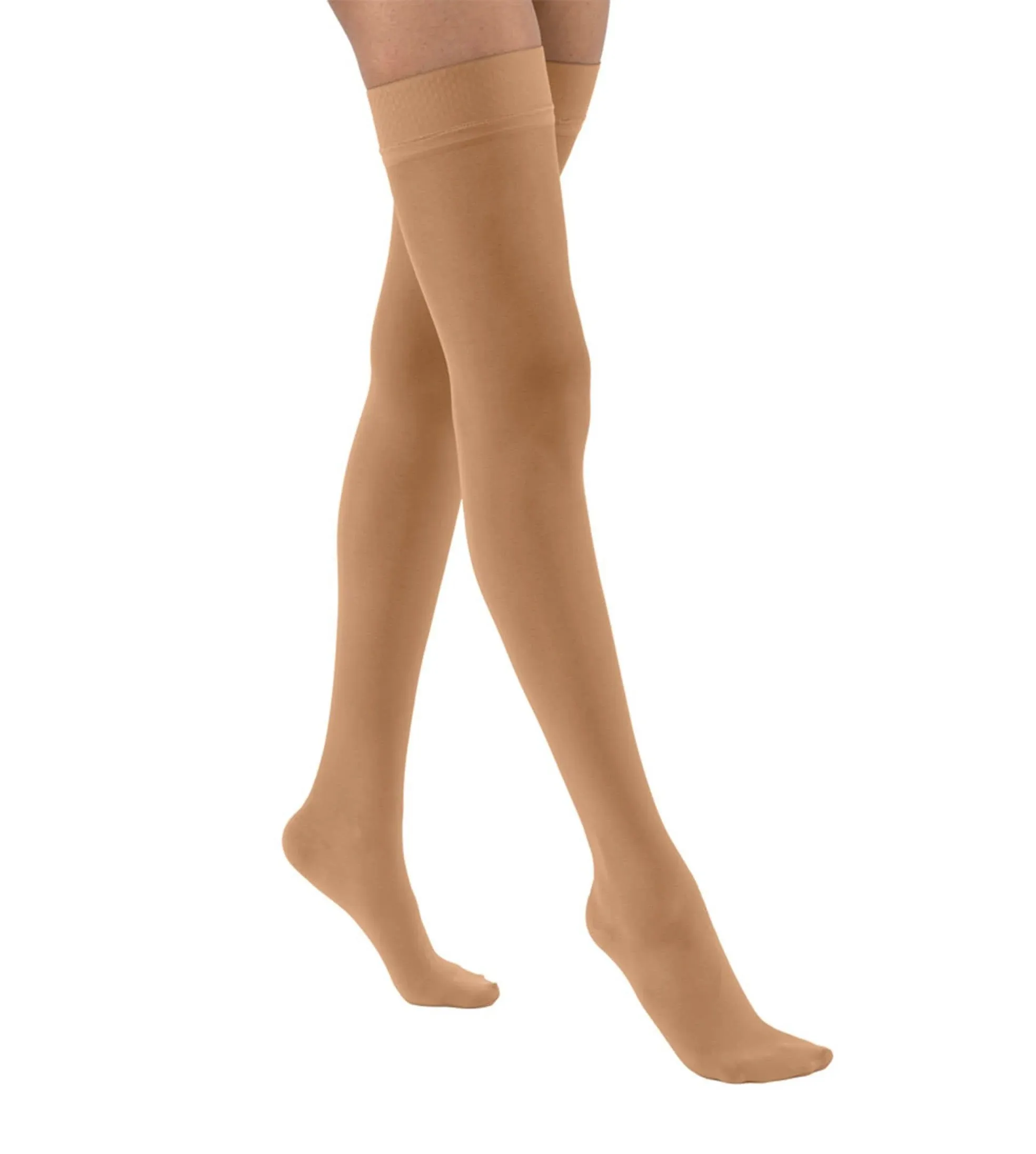 JOBST UltraSheer Compression Stockings, 8-15 mmHg, Thigh High, Closed Toe