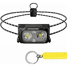 Nitecore NU25 UL 400 Lumen Ultra Lightweight Headlamp Dual Beam USB-C Rechargeable Headlight Tag