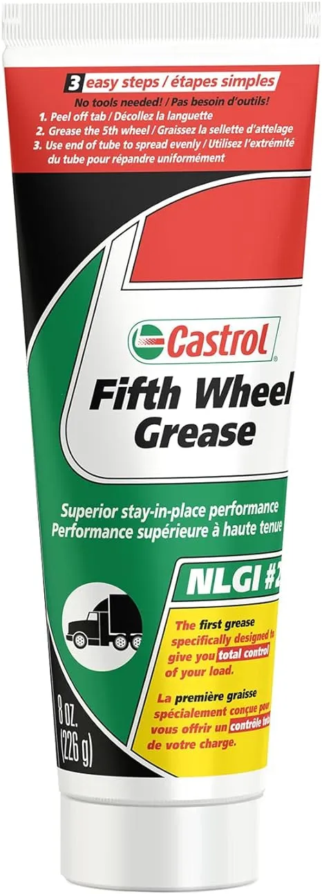 Castrol Fifth Wheel Grease, 8 Ounce, Pack of 25