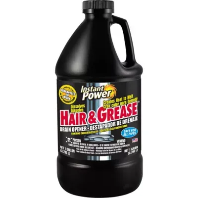 Instant Power Hair & Grease Drain Opener (1 gal)