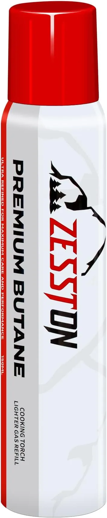 Butane Refill - 150ML Premium Butane Fuel, for Kitchen Torch, Butane Torch,Butane Lighter Refill