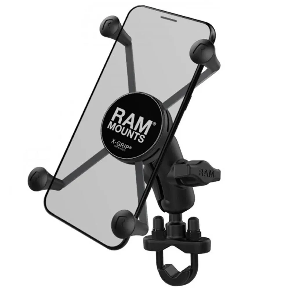 Ram Mounts X-Grip Large Phone Mount with Handlebar U-Bolt Base