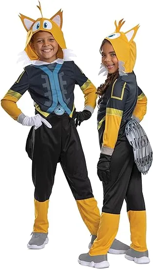 Kids Sonic Prime Tails Costume - Medium