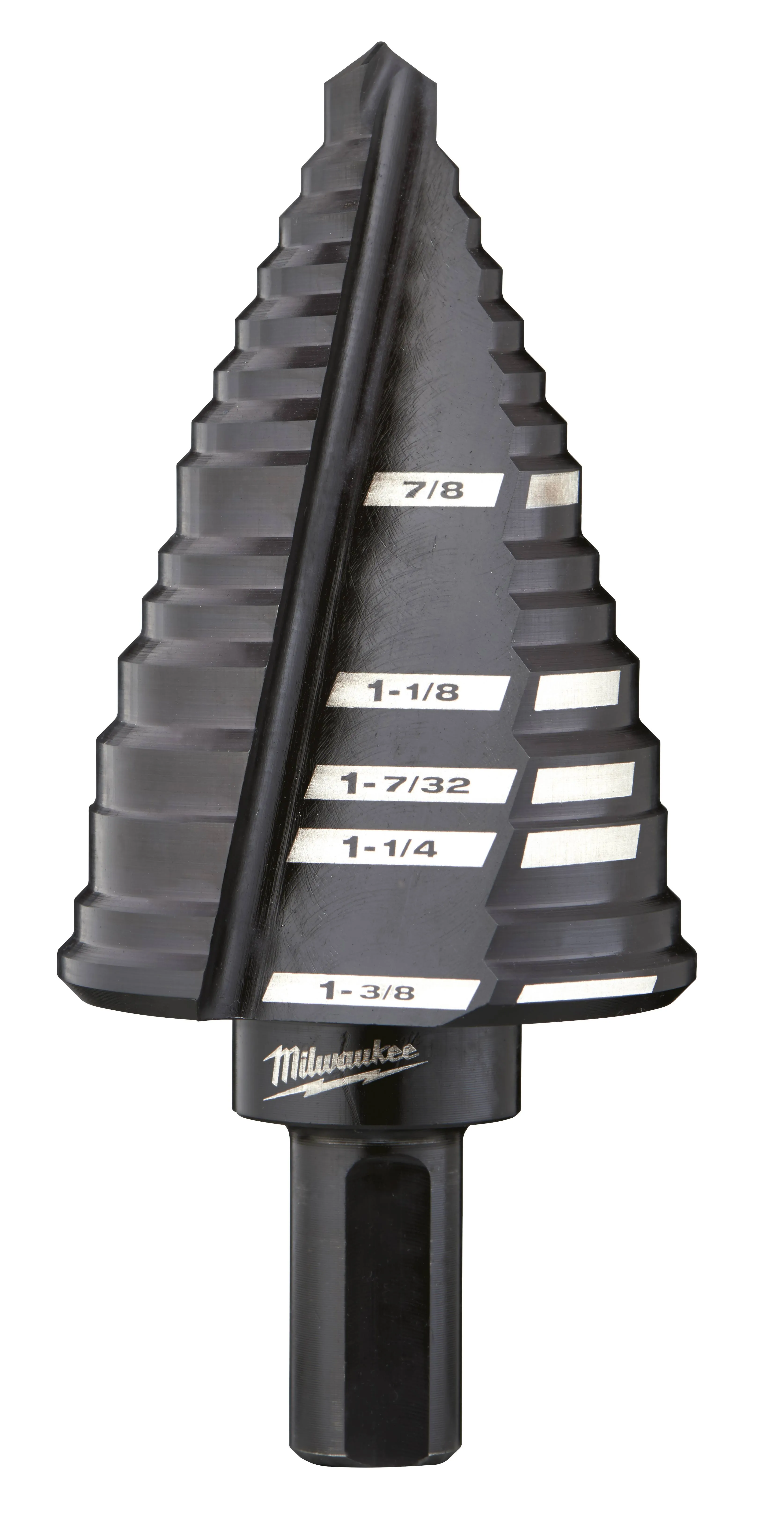 Milwaukee 48-89-9212 #12 Step Drill Bit, 7/8" - 1-3/8"