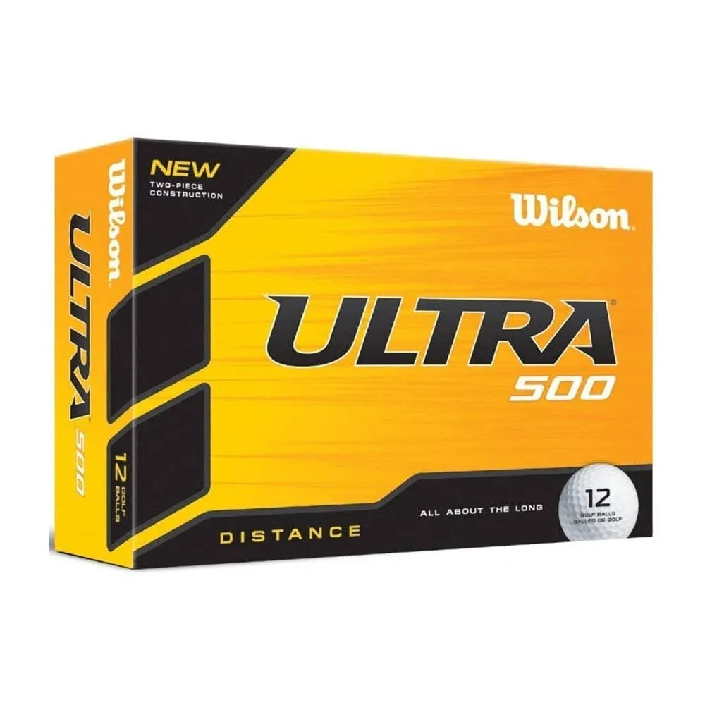 Wilson Ultra 500 Distance Golf Balls