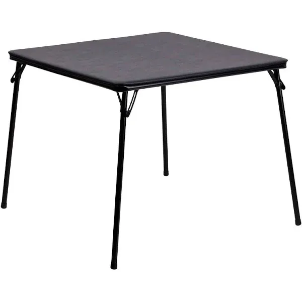 JHUSBlack Folding Card Table Folding Desk Folding Tables Foldable Table Portable Table Foldable Desk