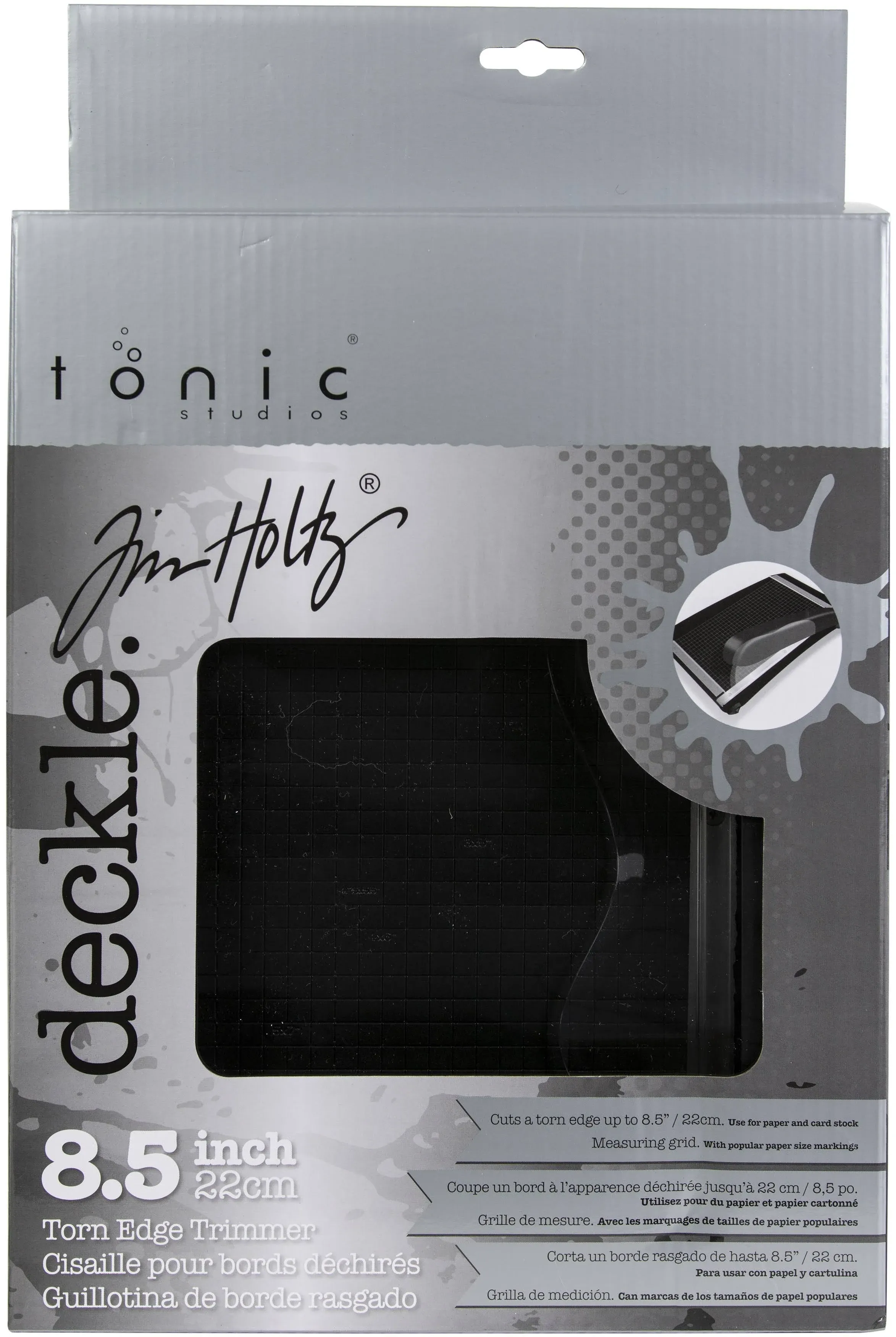 8.5 Tim Holtz Tonic Studios Guillotine Deckle Torn Edge Trimmer 3561E