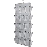 MISSLO 30 Pockets Shoe Hanging Storage Organizer