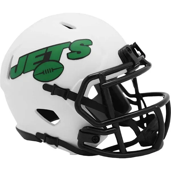 New York Jets Helmet Riddell Replica Mini Speed Style Lunar Eclipse Alternate