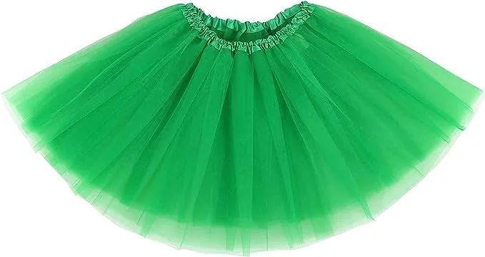 Simplicity Women&#039;s Adult Classic Elastic 3 or 4 Layered Tulle Tutu Skirt