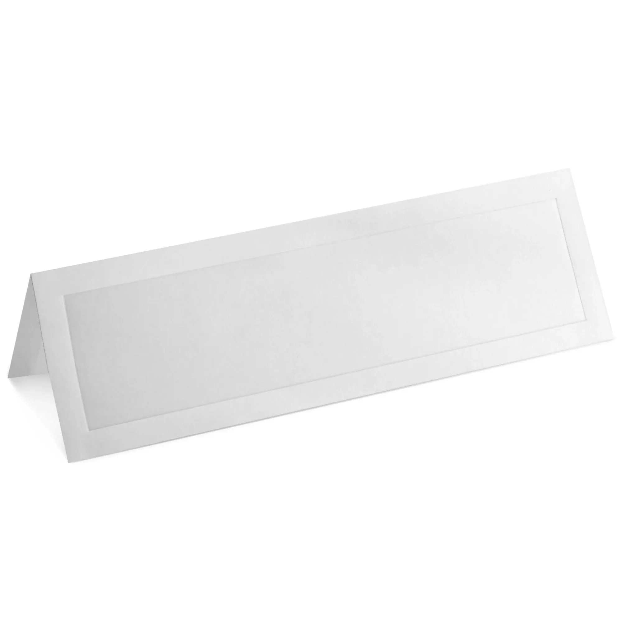 Place Cards - 60-Pack Large Tent Cards, Blank Foldover Table Placecards, Seat ...