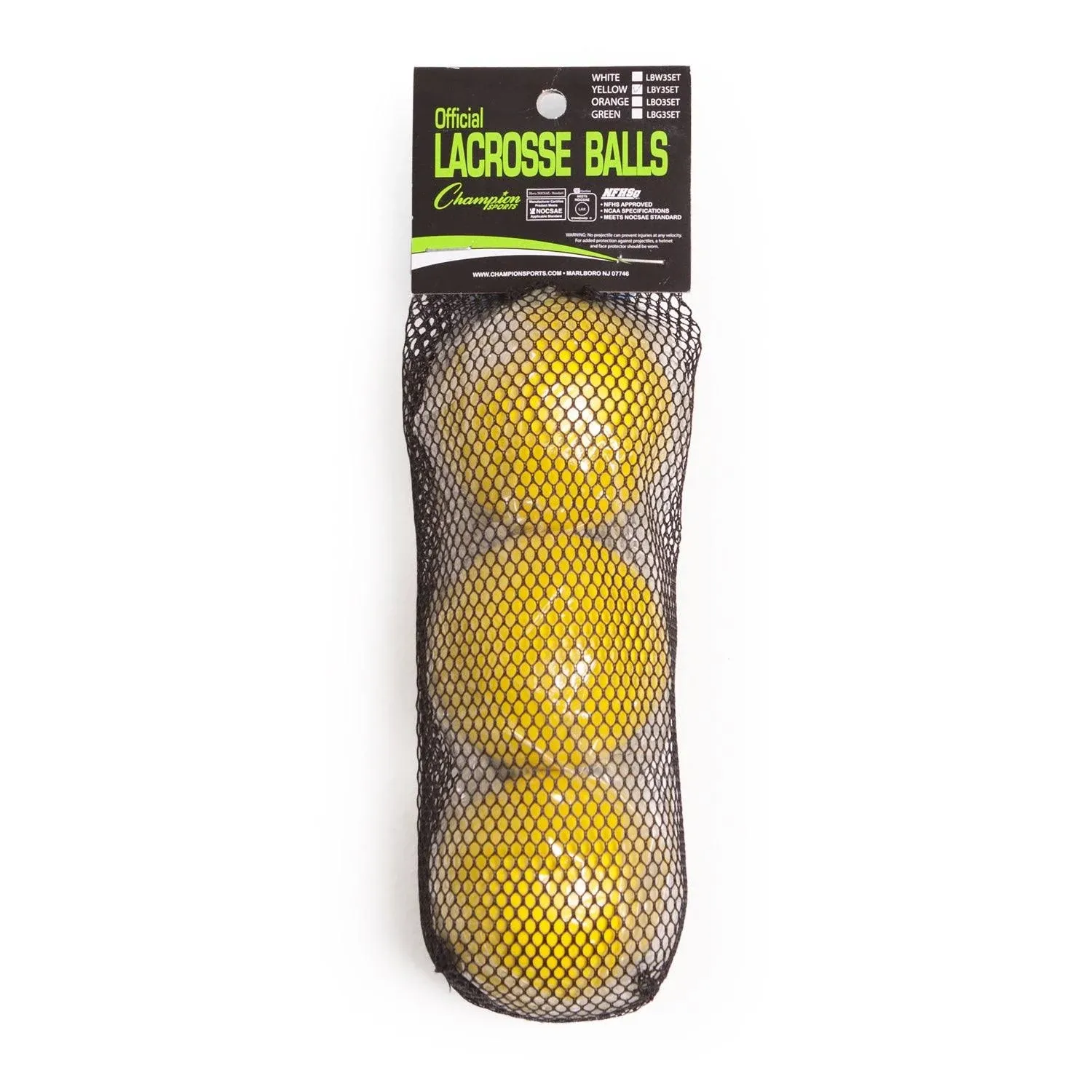 Champion Sports Lacrosse Balls