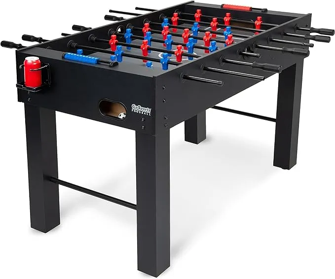 GoSports 54" Full-Size Foosball Table - Black