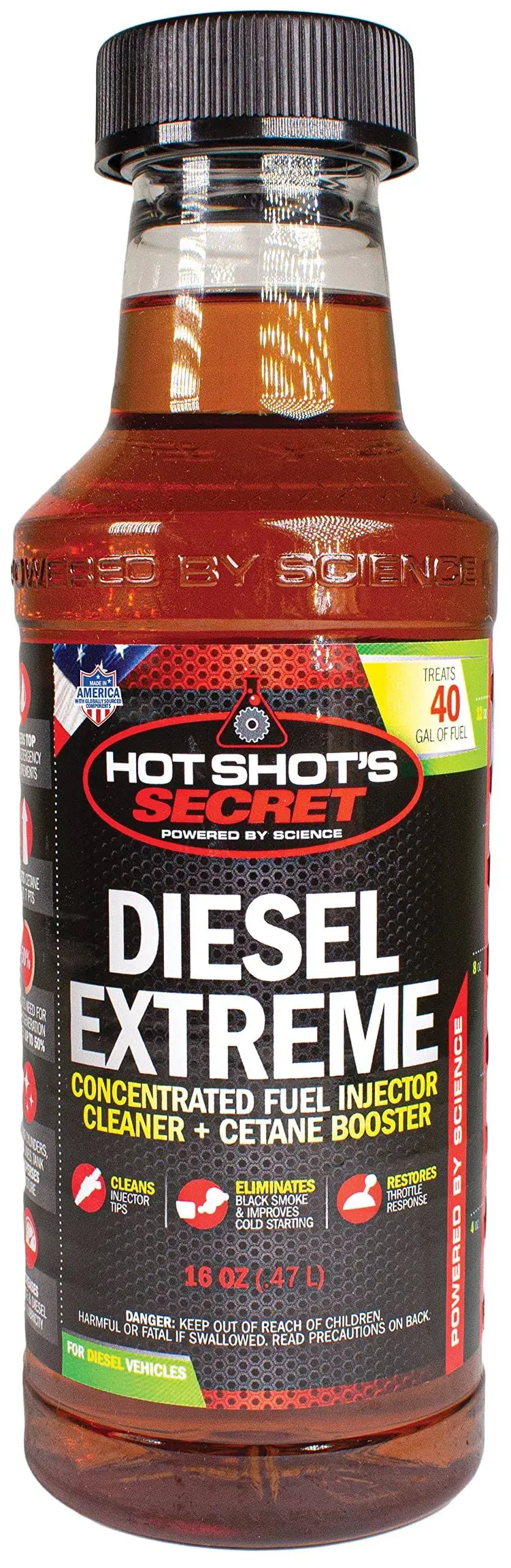 Hot Shot's Secret P040416Z Diesel Extreme Clean and Boost - 16 fl. oz.