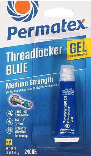 Permatex 24027 Surface Insensitive Threadlocker Blue, 6 ml