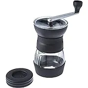 Hario "Skerton Pro" Ceramic Manual Coffee Grinder, Black