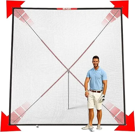 Net Playz Golf Practice Auto Return Net,10Ft x 10Ft, Quick Set-up, Multi-Angle Adjustment, Golf rebound net, Outdoor Training net,Target Panel includedNet Playz Golf Practice Auto Return Net,10Ft x 10Ft, Quick Set-up, Multi-Angle Adjustment, Golf rebound