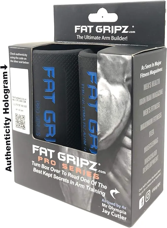 Fat Gripz Pro - Black (2.25 inch Outer Diameter)