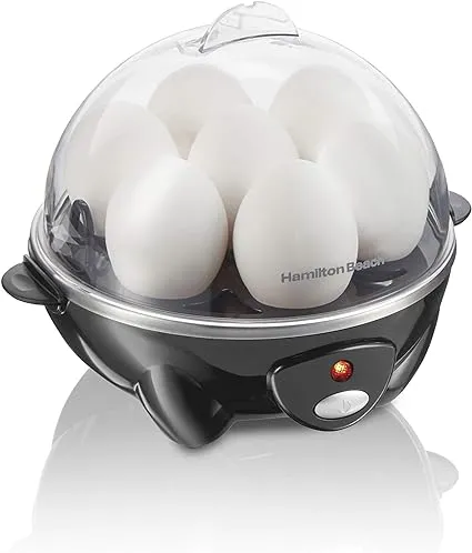 Hamilton Beach 3-in-1 Egg Cooker with 7 Egg Capacity