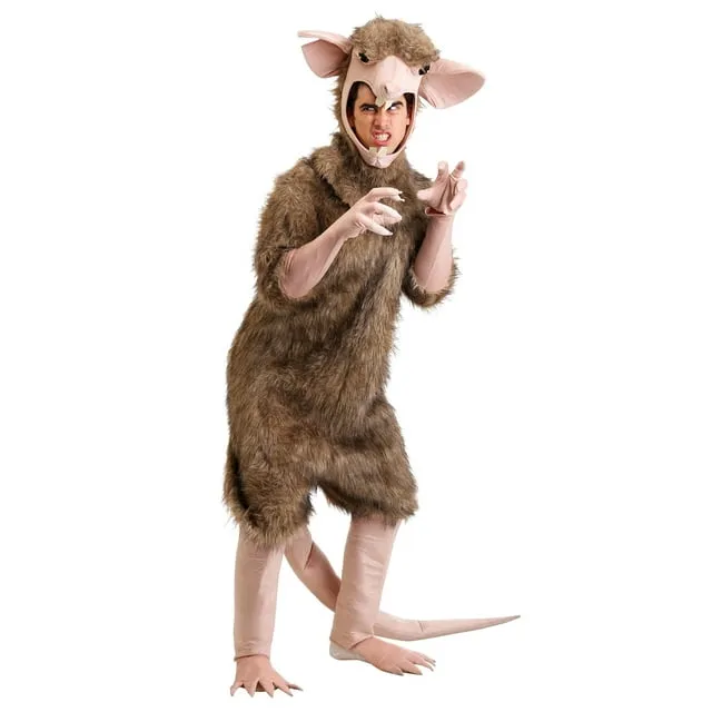 Fun Costumes Adult Unisex Furry Sewer Rat Costume