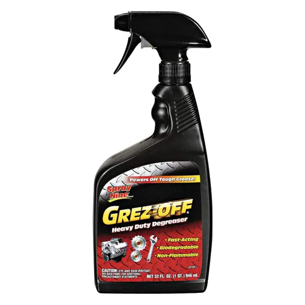 Grez-Off Heavy-Duty Degreaser, 32oz Spray Bottle, 12/Carton