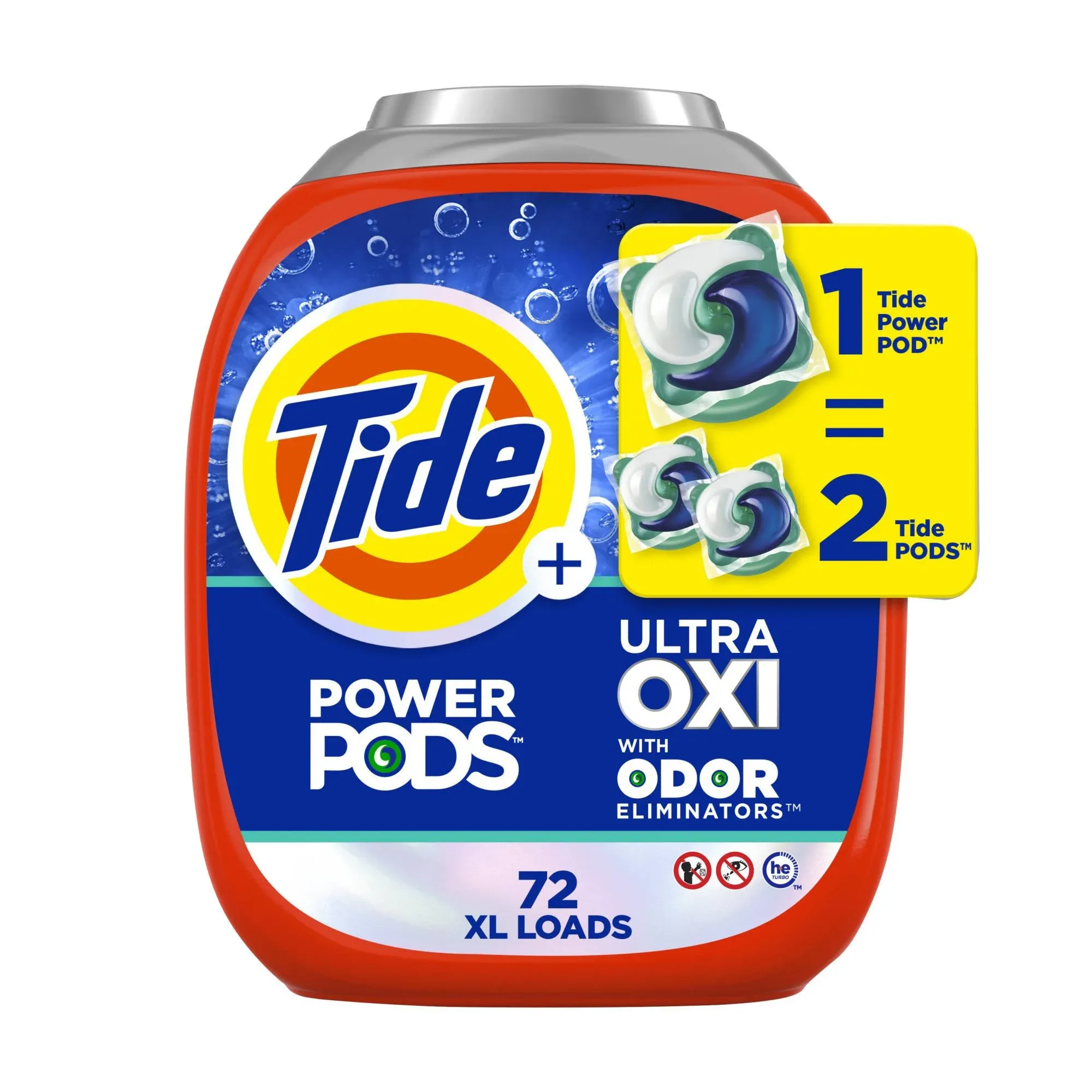 Tide Ultra OXI Laundry Detergent 85 Pods