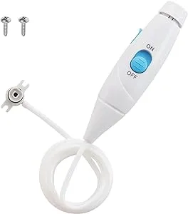 Replacement Hose & Handle Parts for Waterpik Aquarius Water Flosser (WP-660 & WP-670 Series)