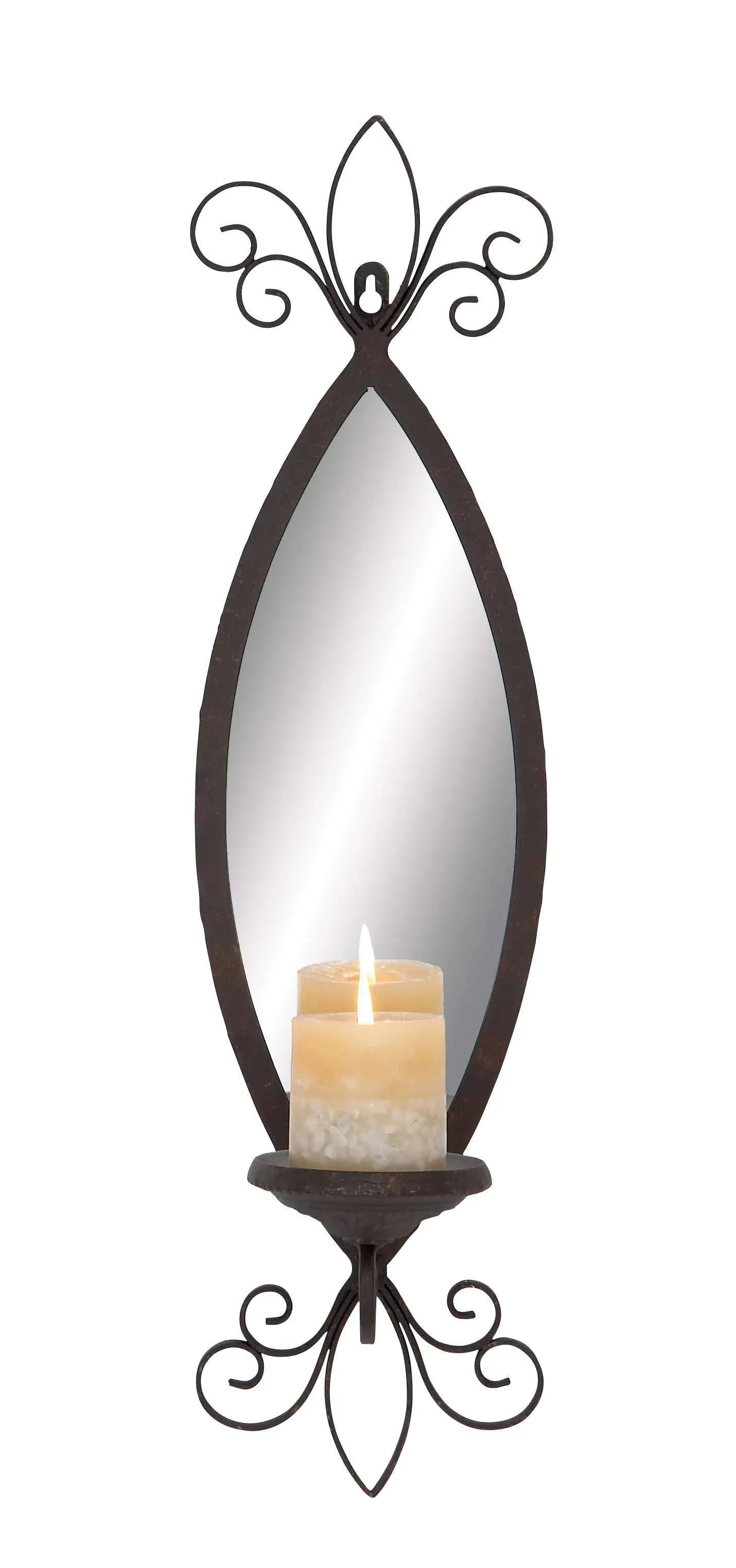 Mirror Candle Sconce