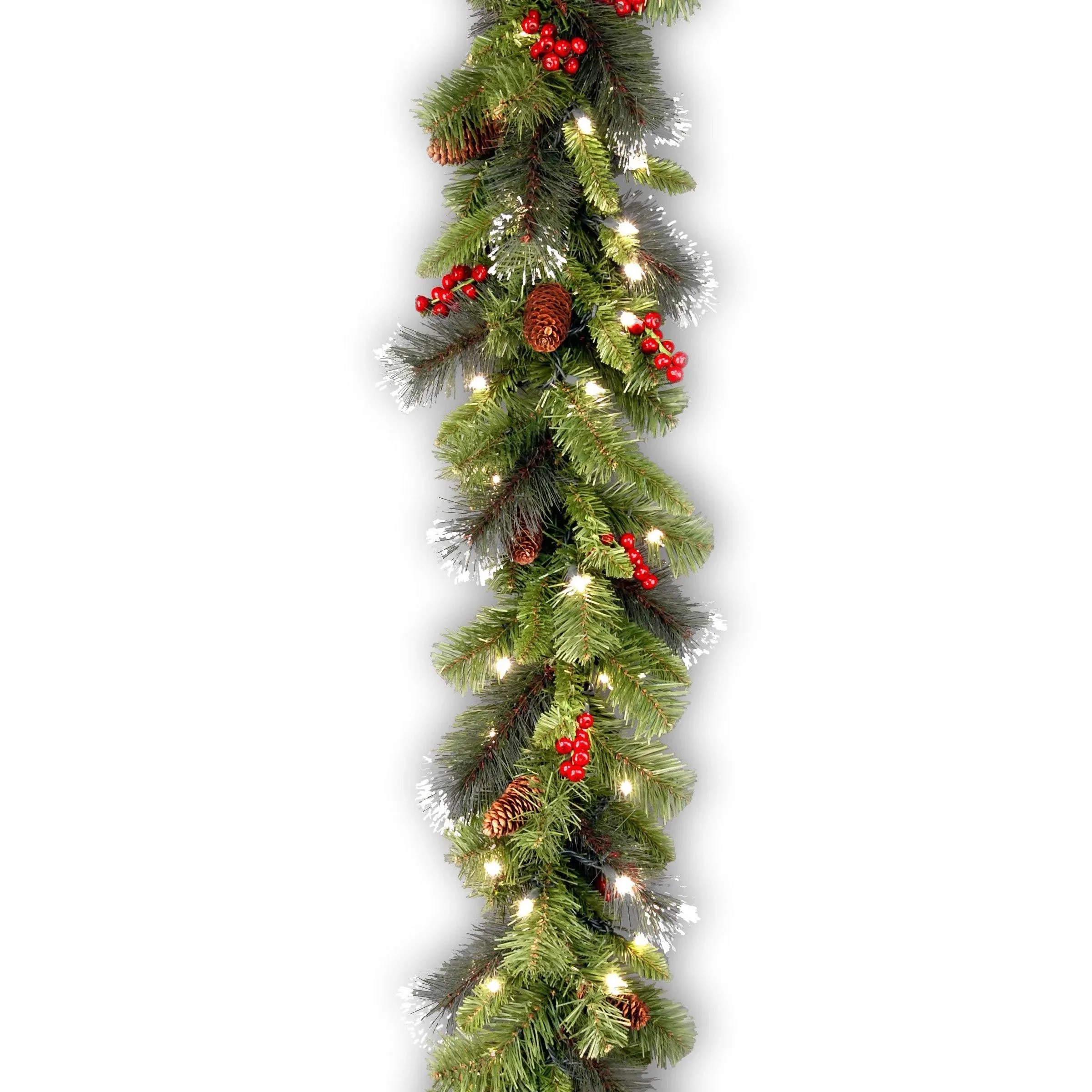 National Tree Company Crestwood Spruce Garland