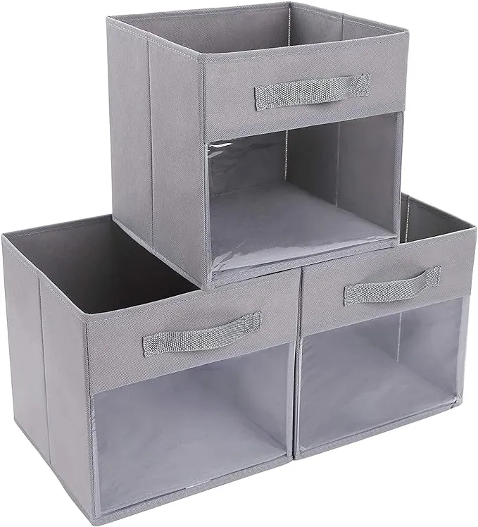 DIMJ 6 Pack 6 Pack Cube Storage Bins