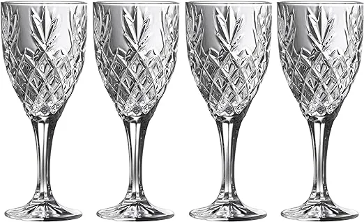 Renmore (Set of 4) Goblets, Transparent