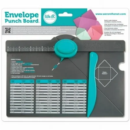 American Craft We R Memory Keepers Envelope Punch Board