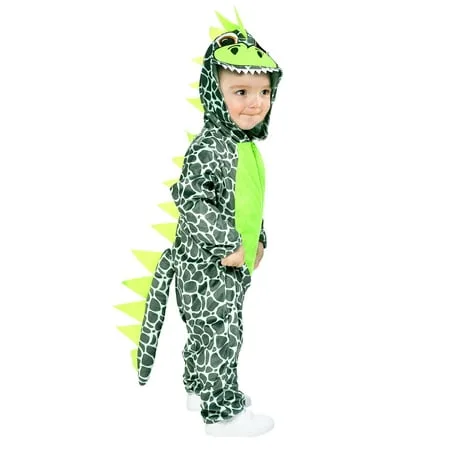 Kids Dinosaur Costume, Animal Onesie Pajamas Cartoon Romper Boy Girl Outfit for Baby Toddler Halloween