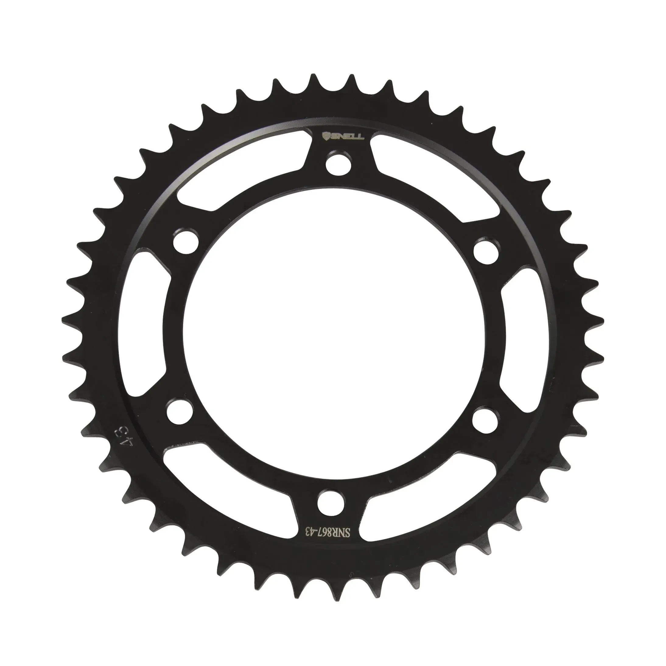 JT Sprockets JTR210.48SC 48 Tooth Self-Cleaning Steel Rear Sprocket, black