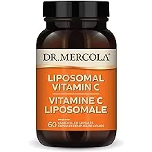 Dr. Mercola Liposomal Vitamin C 1000mg 180 Caps Exp 07/25
