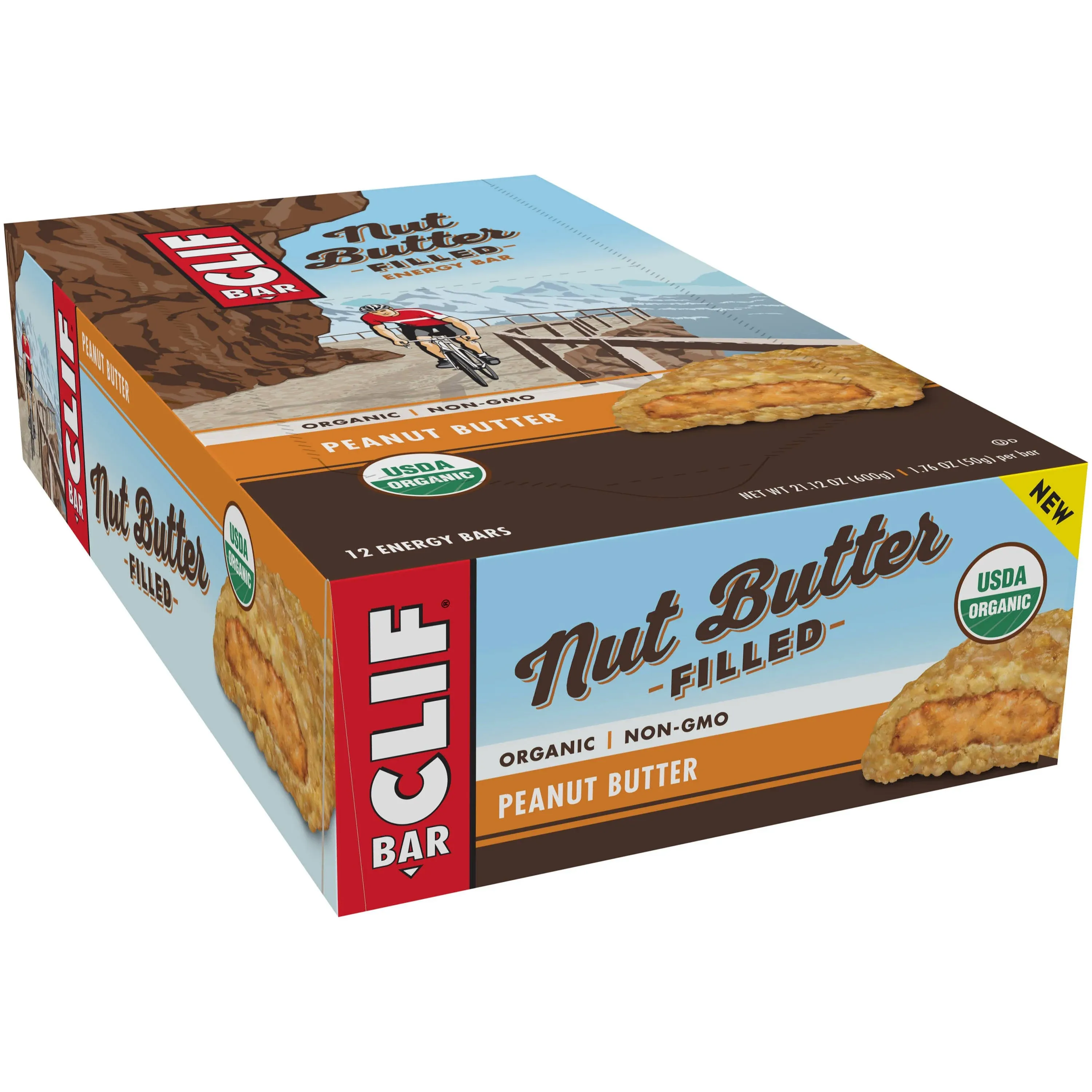 Clif Bar Nut Butter Filled Peanut Butter Energy Bars