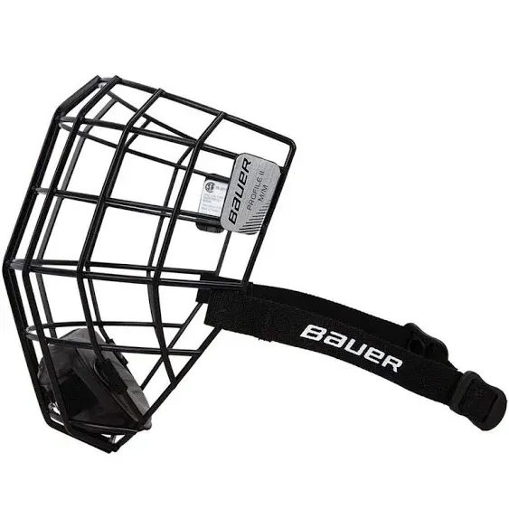 Bauer Profile II Facemask (Black, Small)