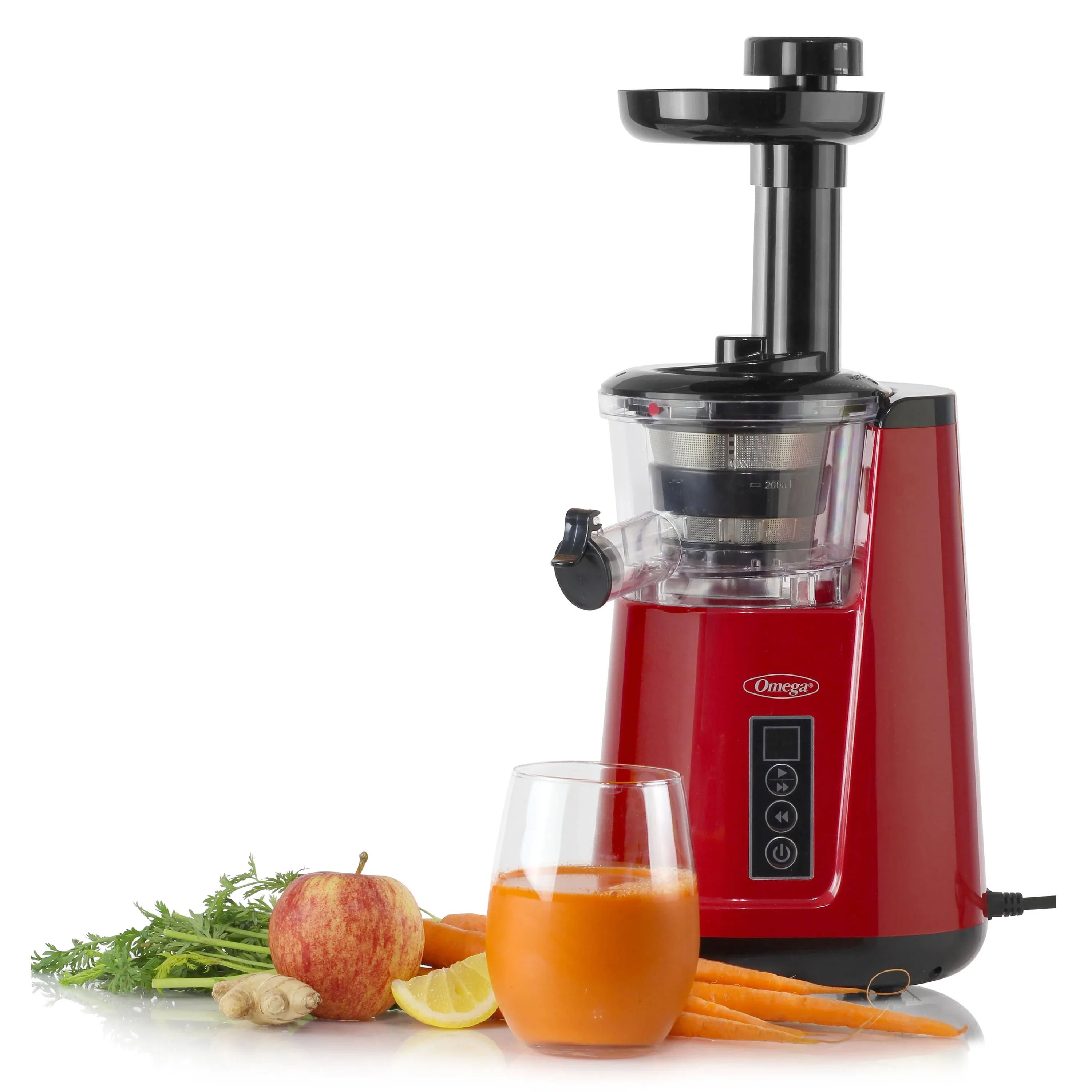 Omega Red Cold Press 365 Compact Masticating Vertical Juicer