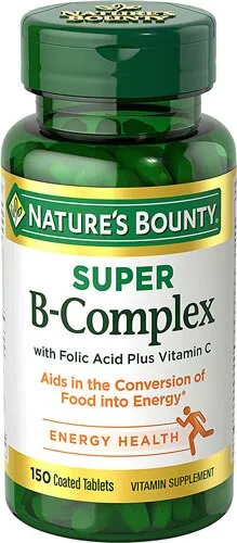 Super B Complex Tablets With Folic Acid
