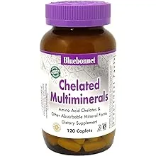 Bluebonnet Nutrition High Potency Chelated Multiminerals 120 Caplets