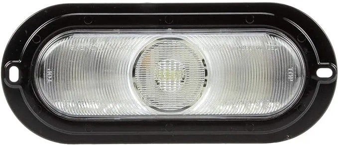 Truck-Lite 66206C 66 Series LED Clear Oval Back-Up Light