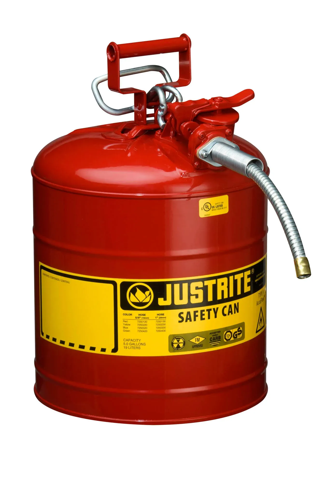 Justrite Type II Safety Can 7250120