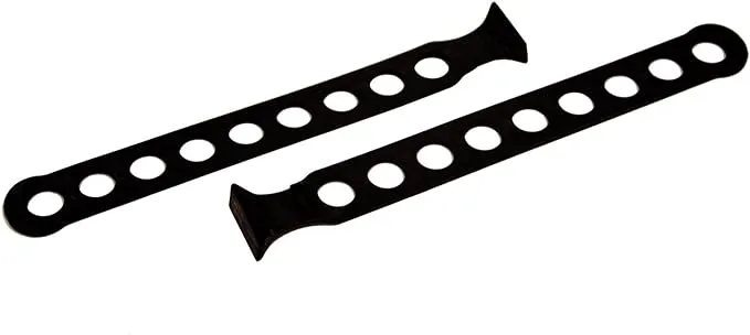 Kolpin Rubber Strap for UTV Gun Rack, Pack of 2-70732, Black