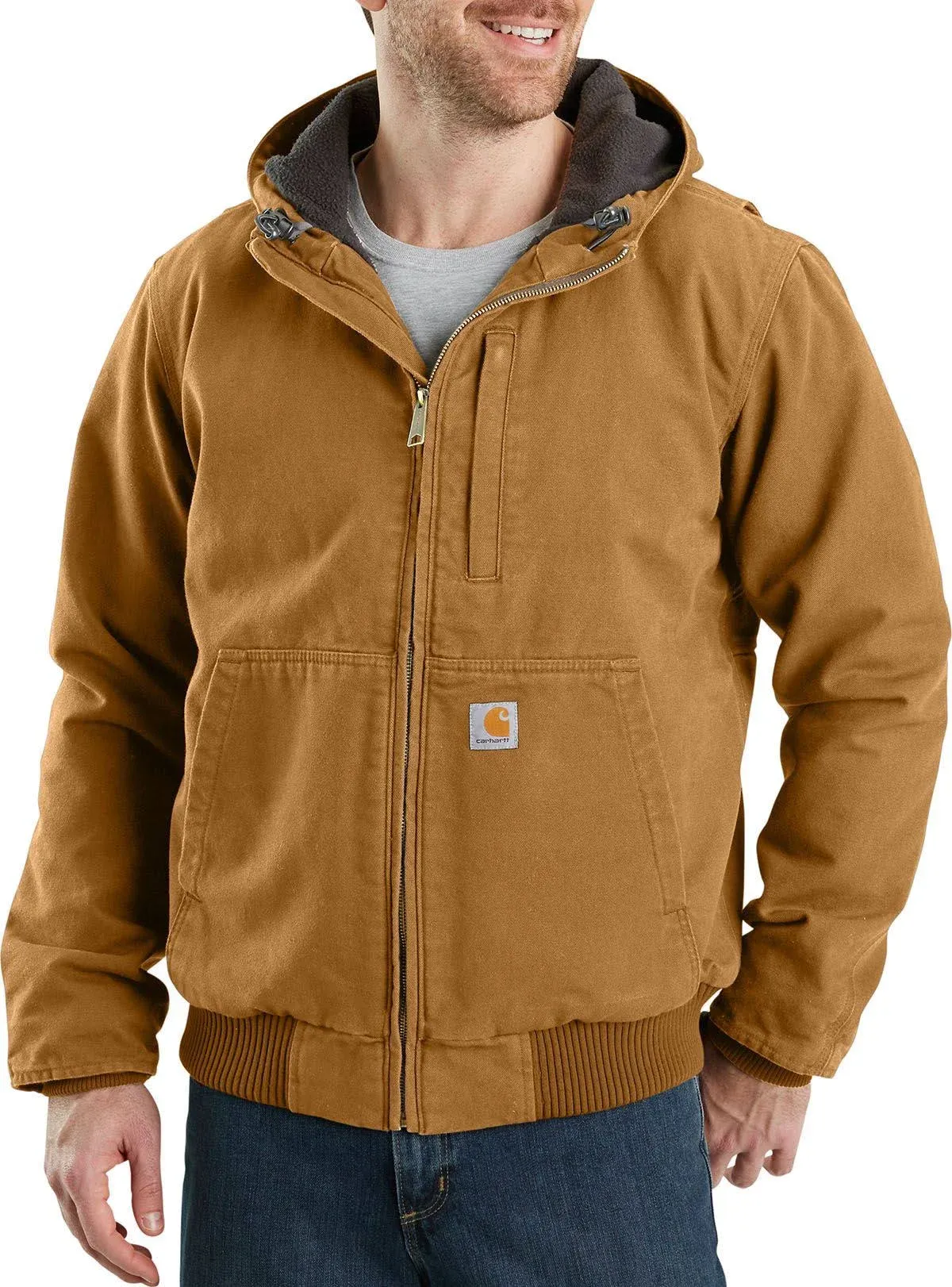 Carhartt Men's Brown Full Swing Armstrong Active Jacket