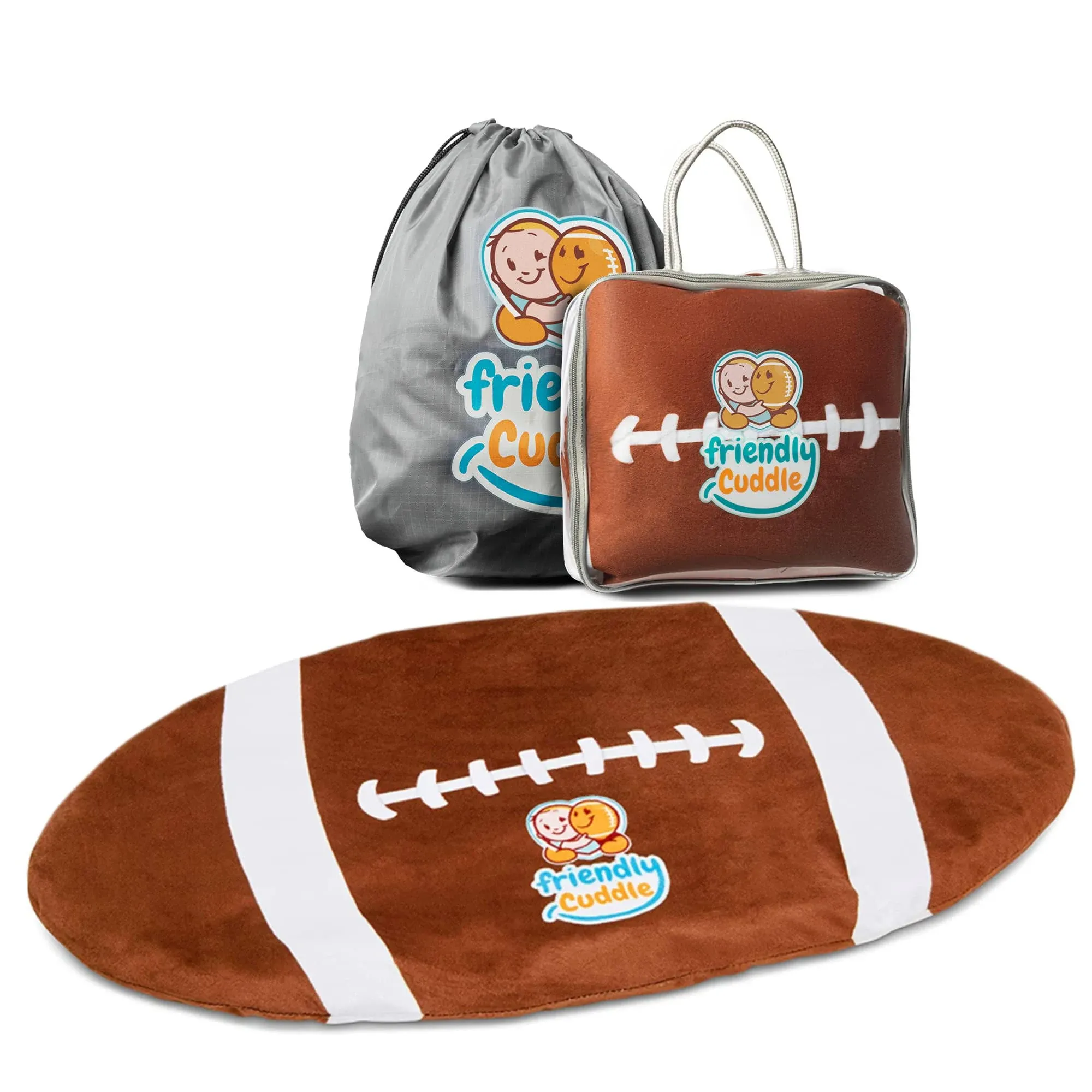 Friendly Cuddle Football Weighted Lap Pad for Kids 5 lbs - Sensory Weighted ...